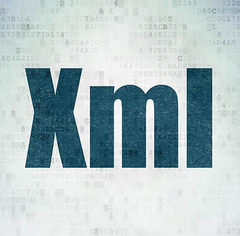 Beschriftung Xml auf einer Mauer